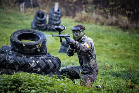 2, 3, 4, 6, or 12 Paintball Passes with Safety Gear and Gun from Paintball USA Tickets (Up to 90% Off) - Second Medium