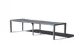 Console extensible Kocoon en aluminium, collection "Lacos", avec chaises en option, livraison offerte - Second Medium