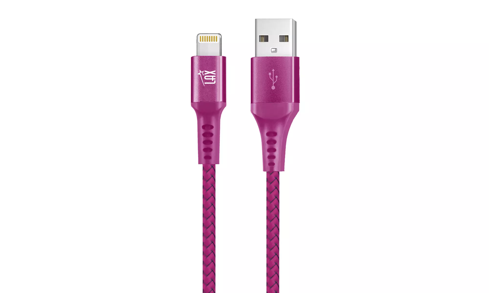 LAX Apple-Certified Braided Lightning Cable for iPhone & iPad (4ft or 6ft)