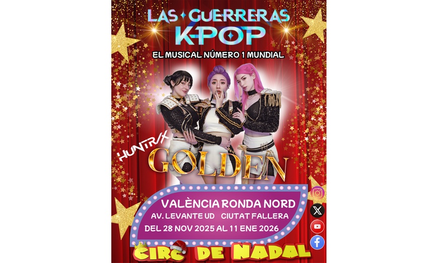 Image 1: Circ de Nadal K-Pop: entrada general en diciembre y enero en Valencia