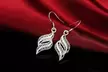 Sterling Silver Drop Dangle Earrings - Multiple Styles - Second Medium