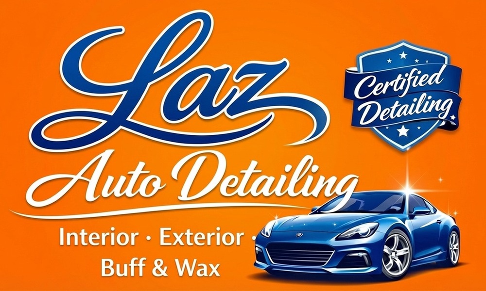 Headlight Restoration, Hand Wash, or Full Interior & Exterior Detail at Laz Auto Detailing (Up to 55% Off)