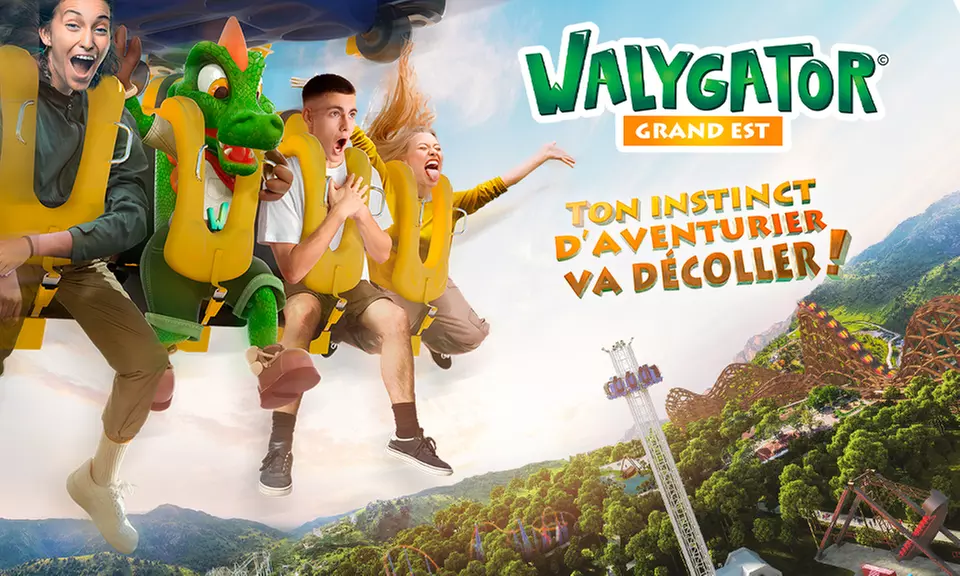 1 entrée adulte/enfant au Parc Walygator Grand Est (29% de réduction) - Primary Image