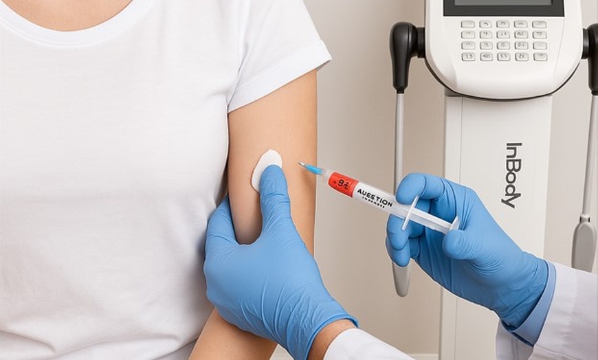 Image 1: B12, Sermorelin (9mg) Injection, or NAD Anti-Aging IV Therapy 500mg