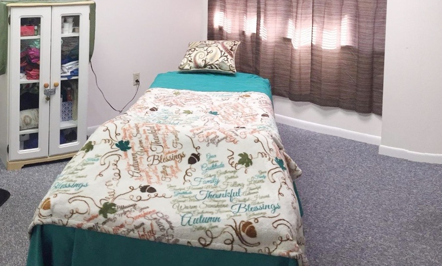 Image 1: One or Two 60- or 90-Full Body Massages With Hot Stone and Foot Scrub