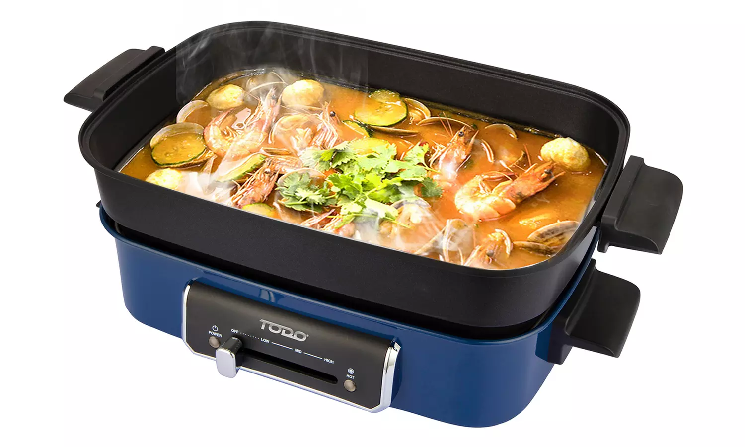 Electric Oven Two Hot Plates or Electric Multifunction Cooking Pot