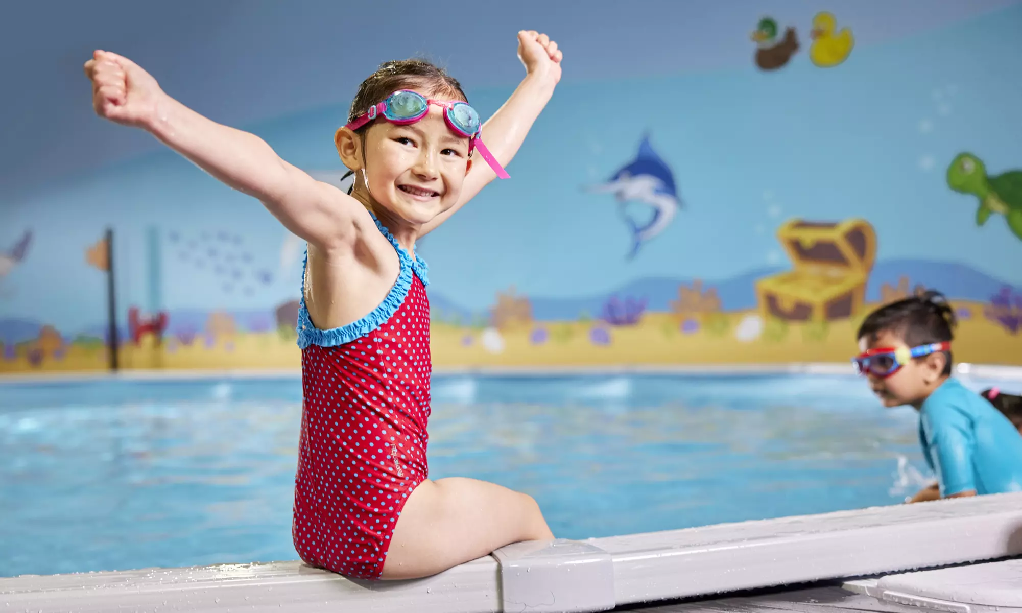 Enjoy 5 or 10 Swimming Lessons for Infants, Children, or Adults
