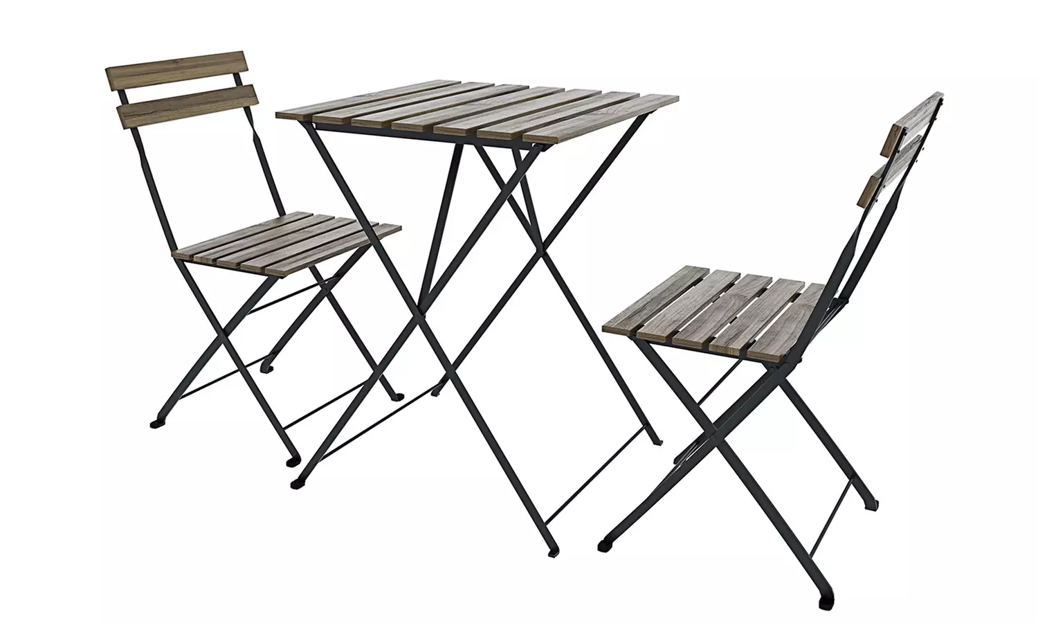 Set bistrot Hanoi con 1 tavolino e 2 sedie