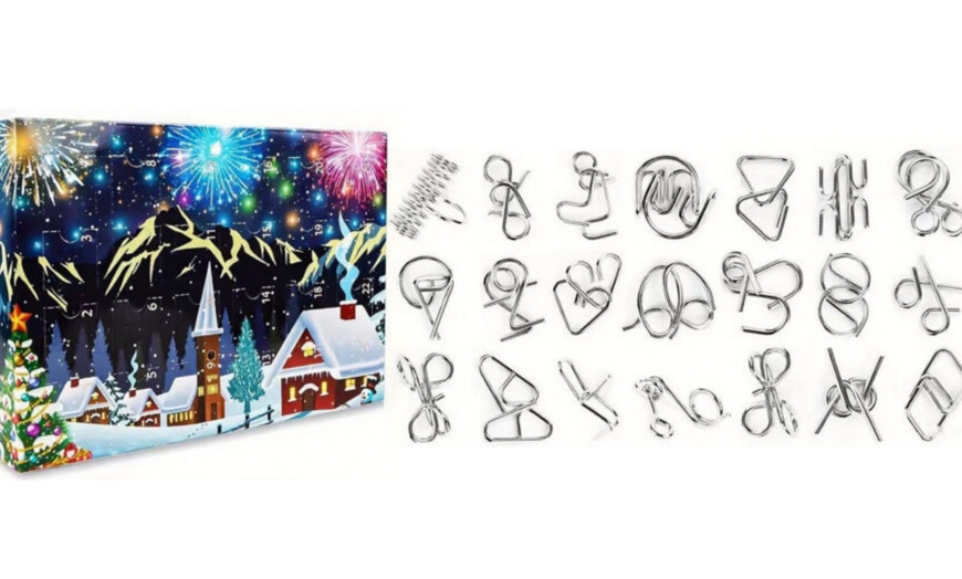 Image 1: Lupin Lock Puzzle Countdown Calendar Blind Boxes