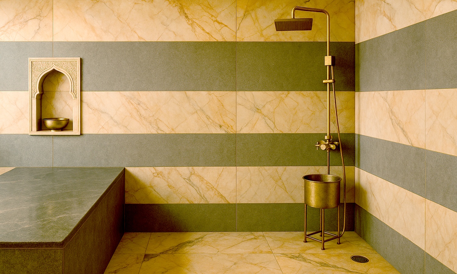 Men’s Moroccan, Tunisian, or Shami Bath Packages with Spa Treatments