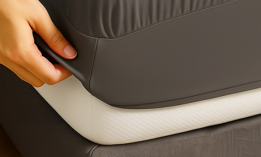 Image 9:  Drap housse confort, Bonnet extensible 22 à 42 cm, Sampur