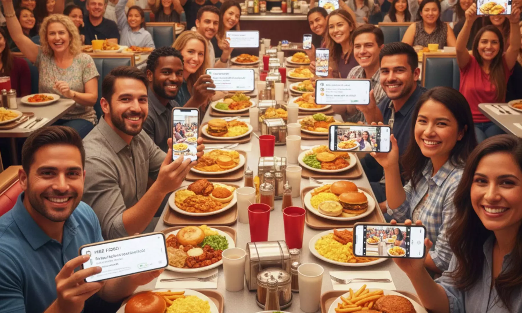 Taco/Burrito, Burger Combo and Diner Classics from  Free Fast Food