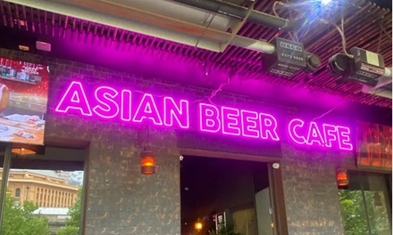 $100 to Spend on Food and Drinks - Asian Beer Cafe