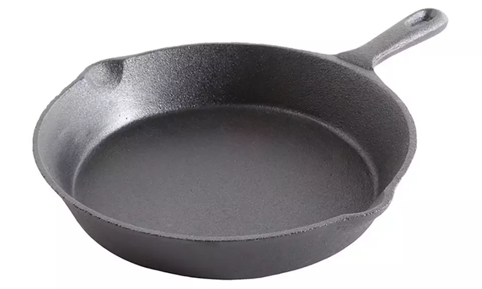 Cast Iron Pre-Seasoned Frying Pan Set (1- or 3-Piece) - Second Medium