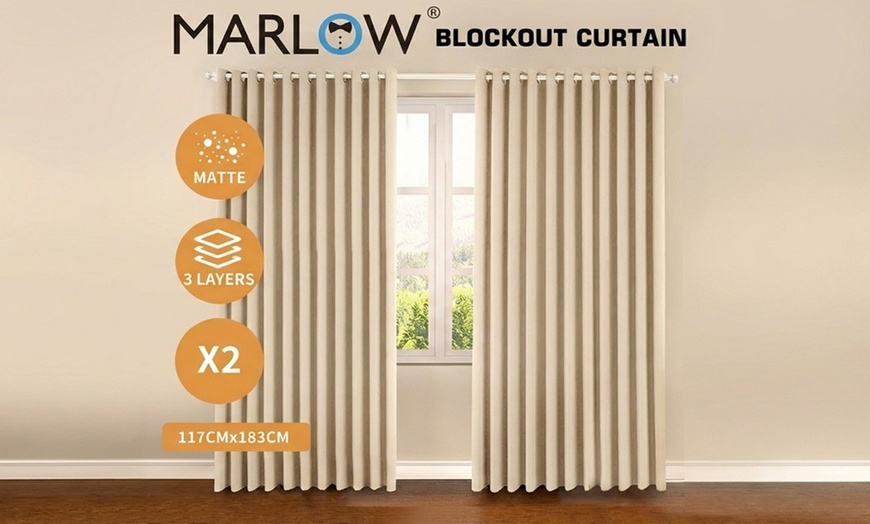 Image 36: Marlow Premium Curtains, Rods and Blackout Solutions