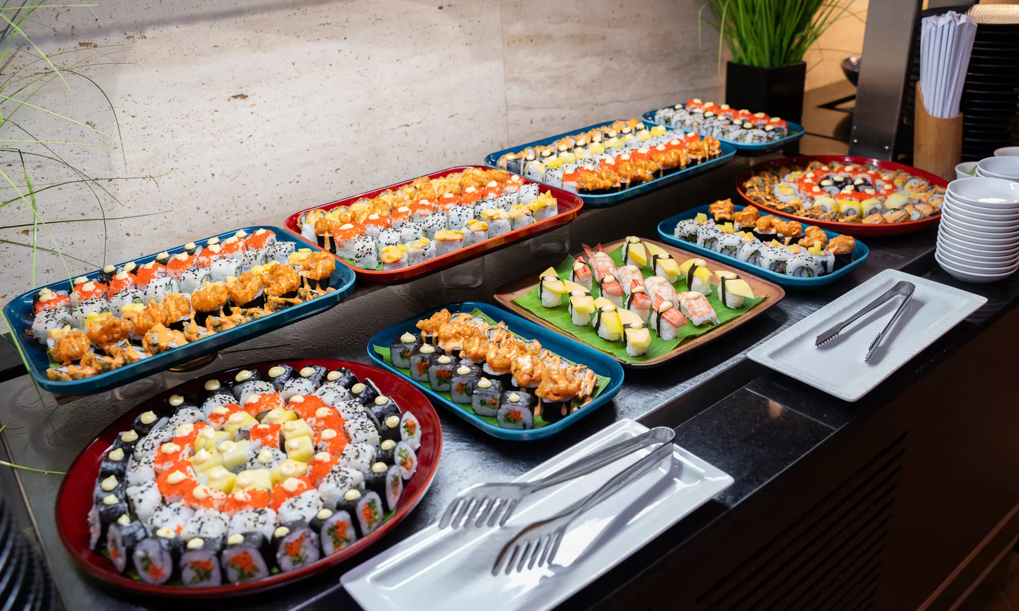 Asian Brunch Buffet & Bottomless Beverages (Child AED49, Adult AED89)