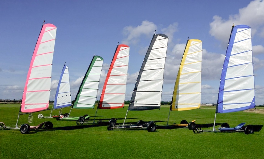 Image 2: Unforgettable 2-Hour Land Yachting Session for Two