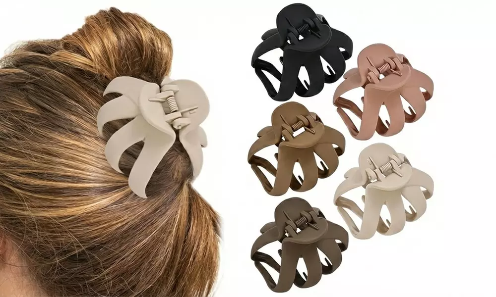 Octopus Claw Hair Clip for Back Buns and Updos