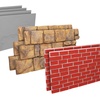 Image 1: Pack de 2 paneles decorativos 3D Frankystar