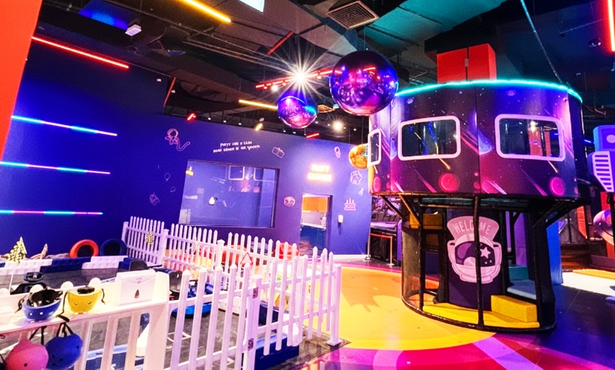 Image 3: 1 or 2-Hour or Full Day Mini Moonsters or Rocket Rush Pass for 1 Child