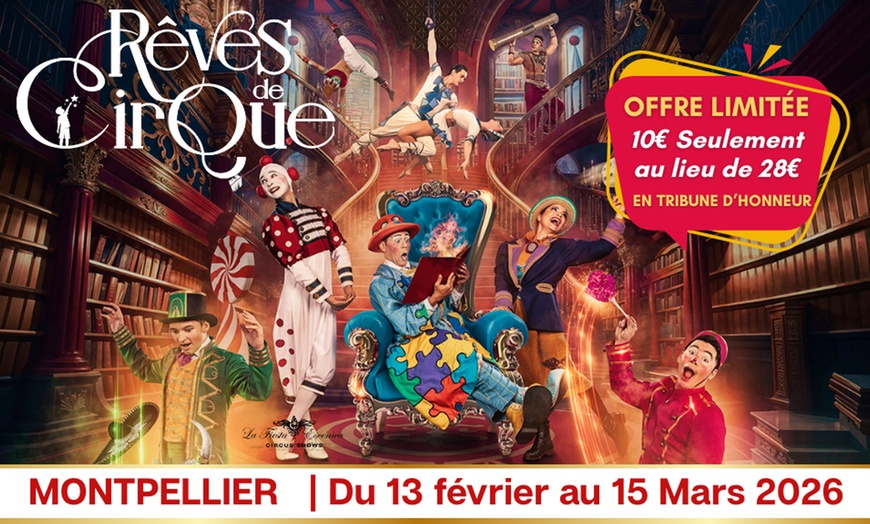 Image 1: Une épopée magique sous chapiteau avec Circo Classico - février mars