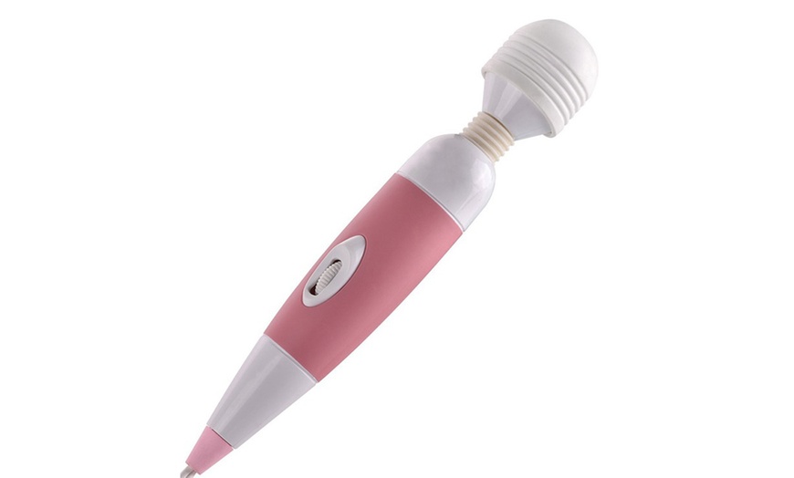 Image 4: Multi Speeds Wired Powerful Handheld Wand Massager