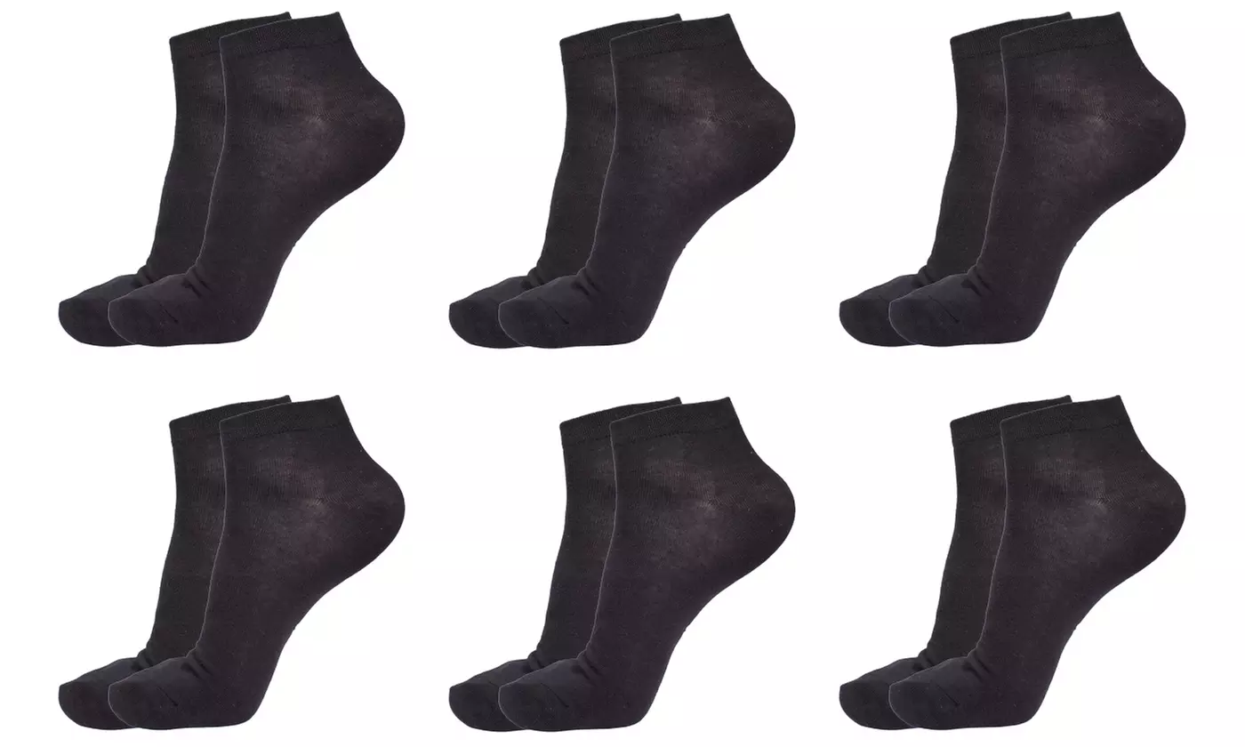 6, 12 o 24 calzini corti alla caviglia El Charro