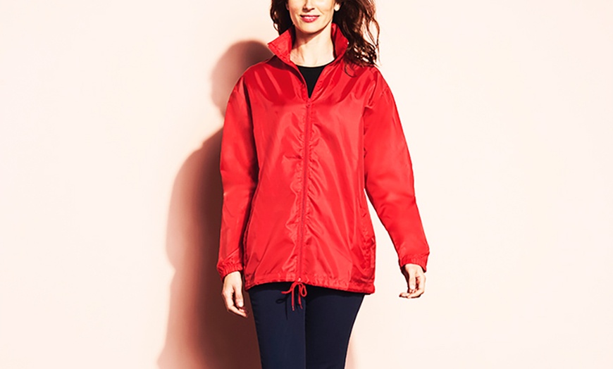 Image 5: Unisex Waterproof Wind Jacket