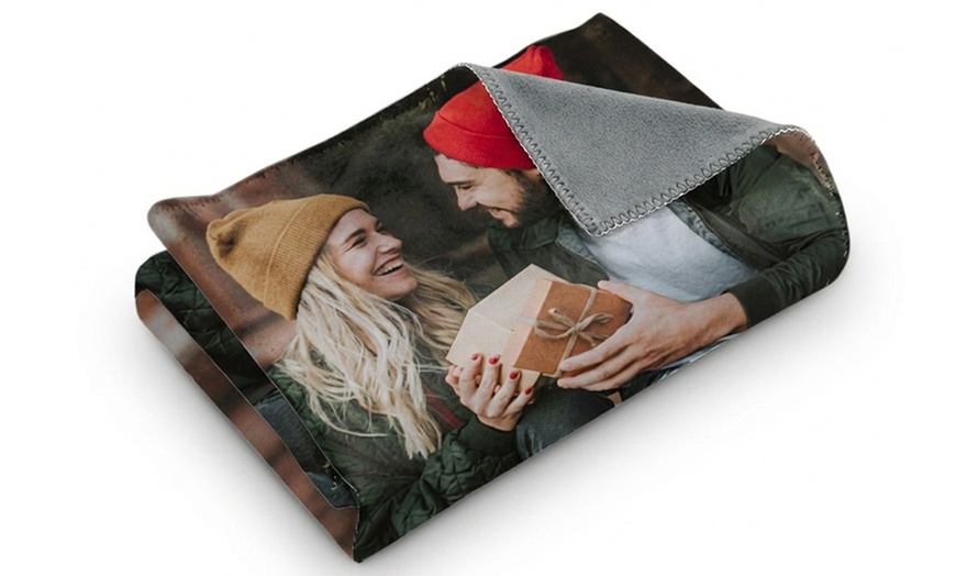 Image 3: Personalized Photo Blankets - Up to 64% Off by SignaturePrintLab