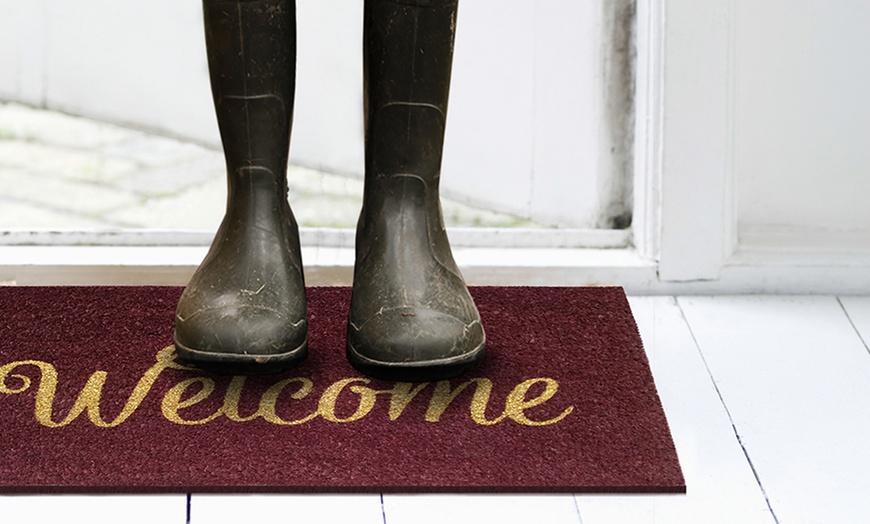 Image 143: Antislip kokosnoot deurmat