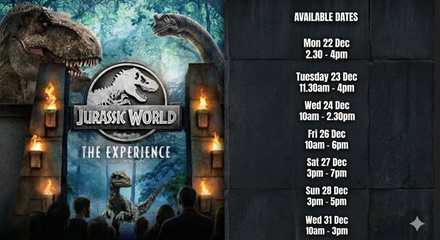Child Ticket Peak - Jurassic World: The Experience