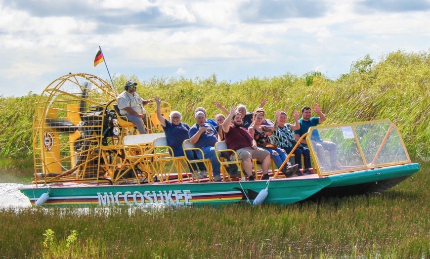 Image 1: Up to 10% Off Everglades Airboat Tours with Miccosukee Airboats