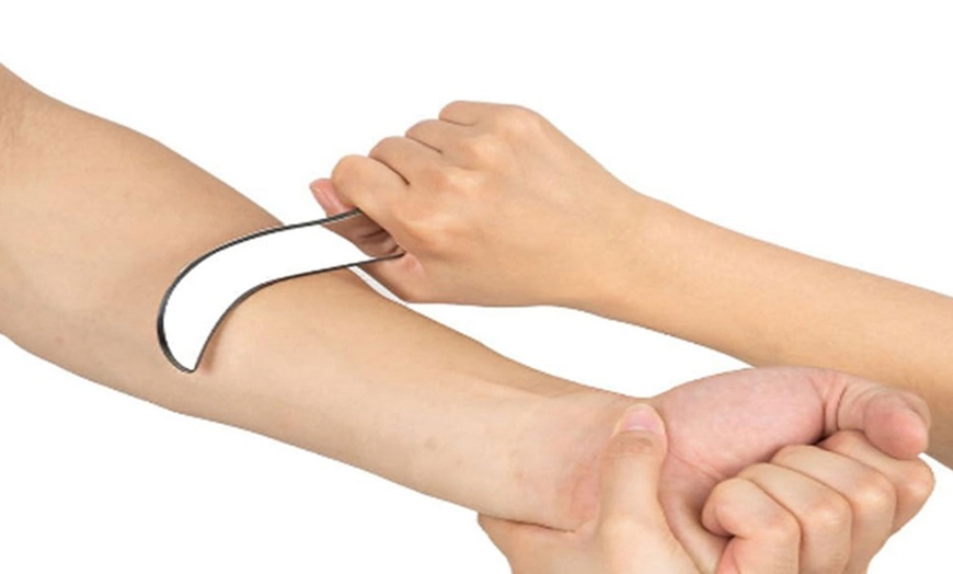 Image 7: Three Muscle Scraping Massage Tools with Storage Bag