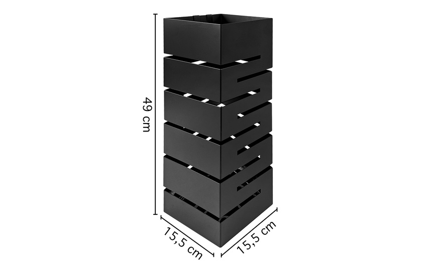 Image 11: Portaombrello in metallo moderno