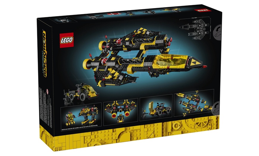 Image 3: LEGO Icons Blacktron Renegade, Nostalgic Modular Building Set 