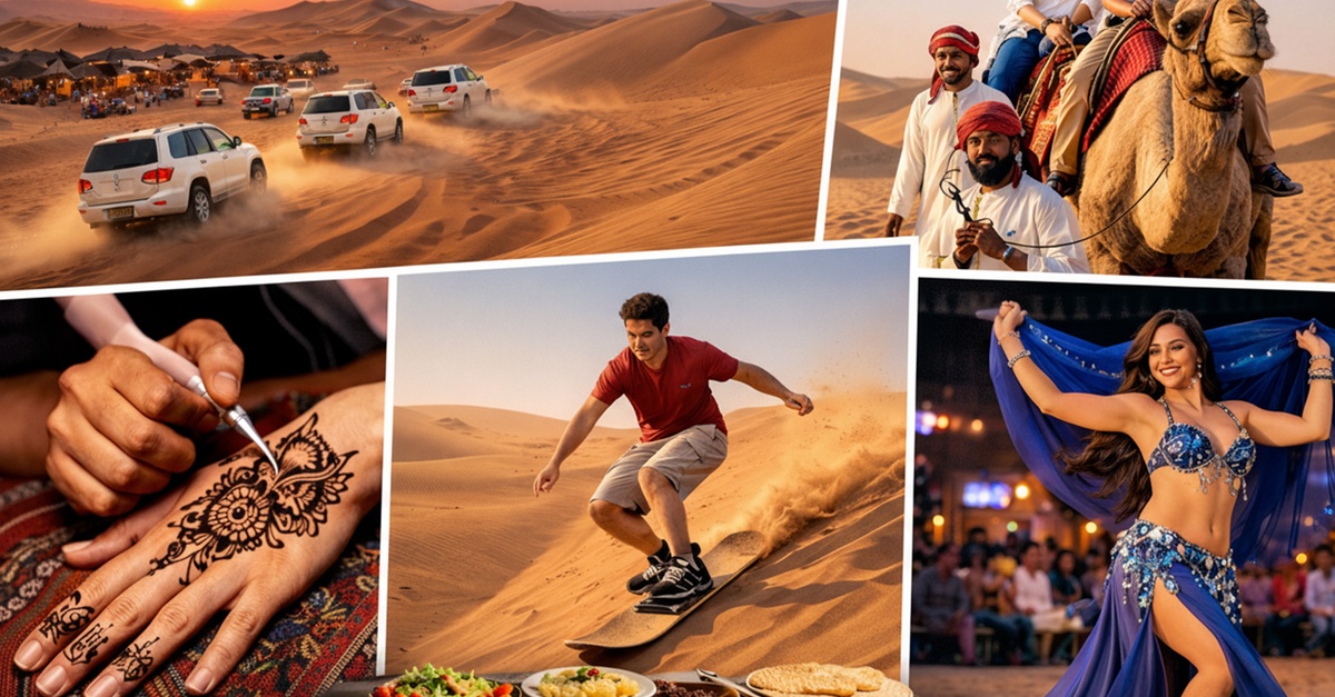 Half-day Desert Safari: 1, 2, 4 Persons With Vip Mrng Or Evng Option Half-day Desert Safari: 1, 2, 4 Persons With Vip Mrng Or Evng Option