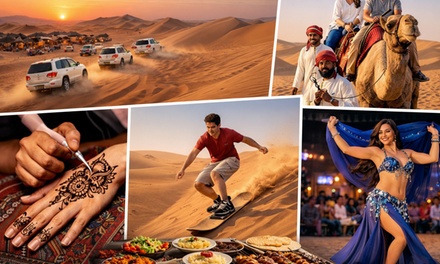 1 Person: Half-Day Desert Safari - SHAHBAZ AND AHTSHAM TOURISM L.L.C