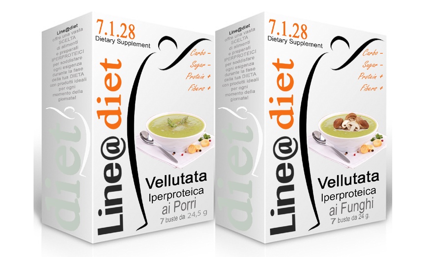 Image 26: Line@diet Keto Cremesuppen und Omeletts (bis zu 99,07€/1kg)
