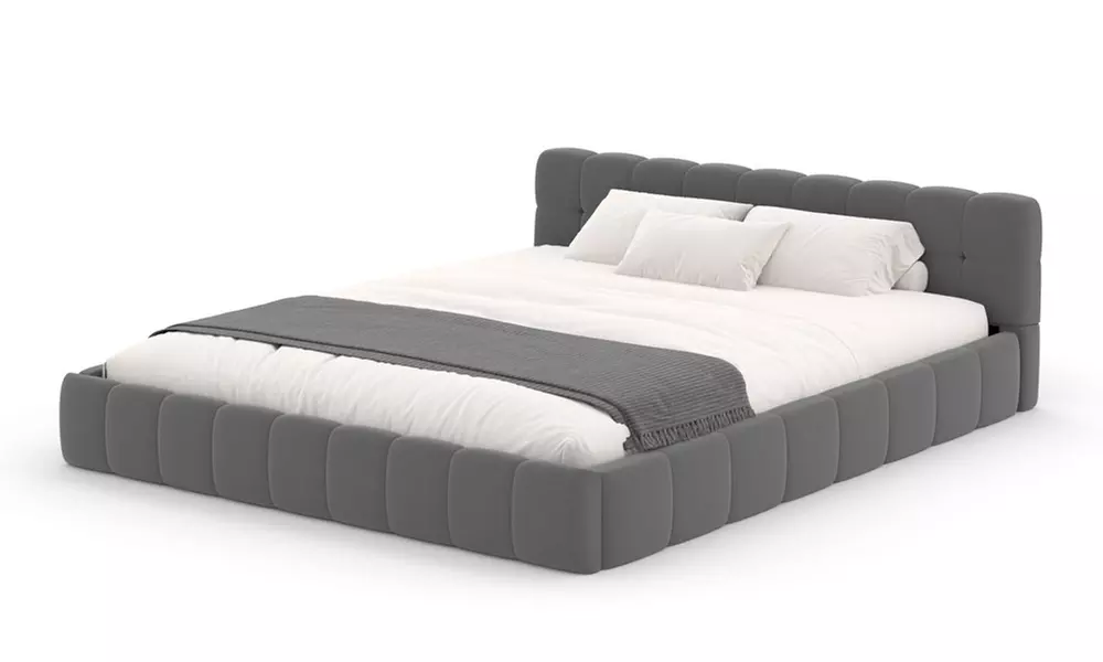 Lit nuage "Princeton" en velours, de la marque Kocoon