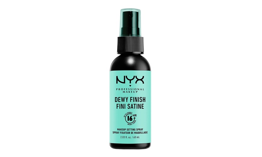 Image 4: NYX Long Lasting Makeup Setting Spray Matte Dewy or Radiant Finish