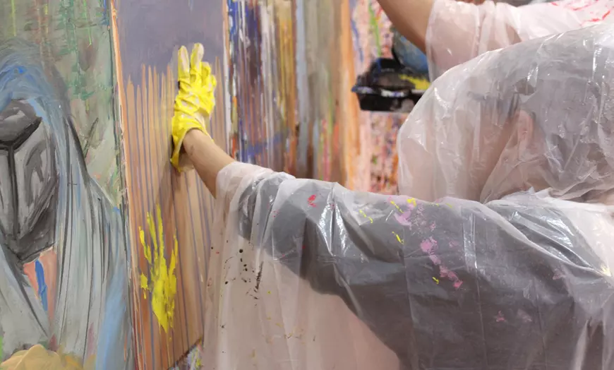 Image 14: Sesión de pintura Salpicarte para 1 o 2 personas, 1 hora de arte libre
