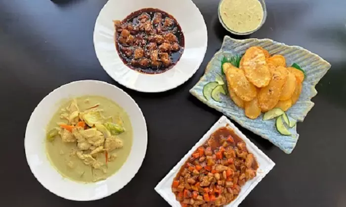 Menú asiático para 2 personas