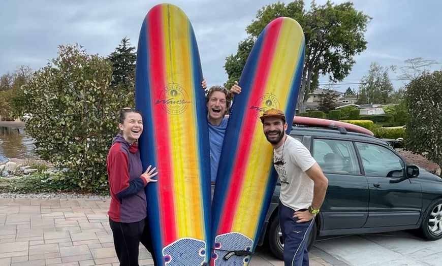 Image 2: Hit the Waves w/ Top-Notch Surfboard & Wetsuit Rentals in Bay Area, CA