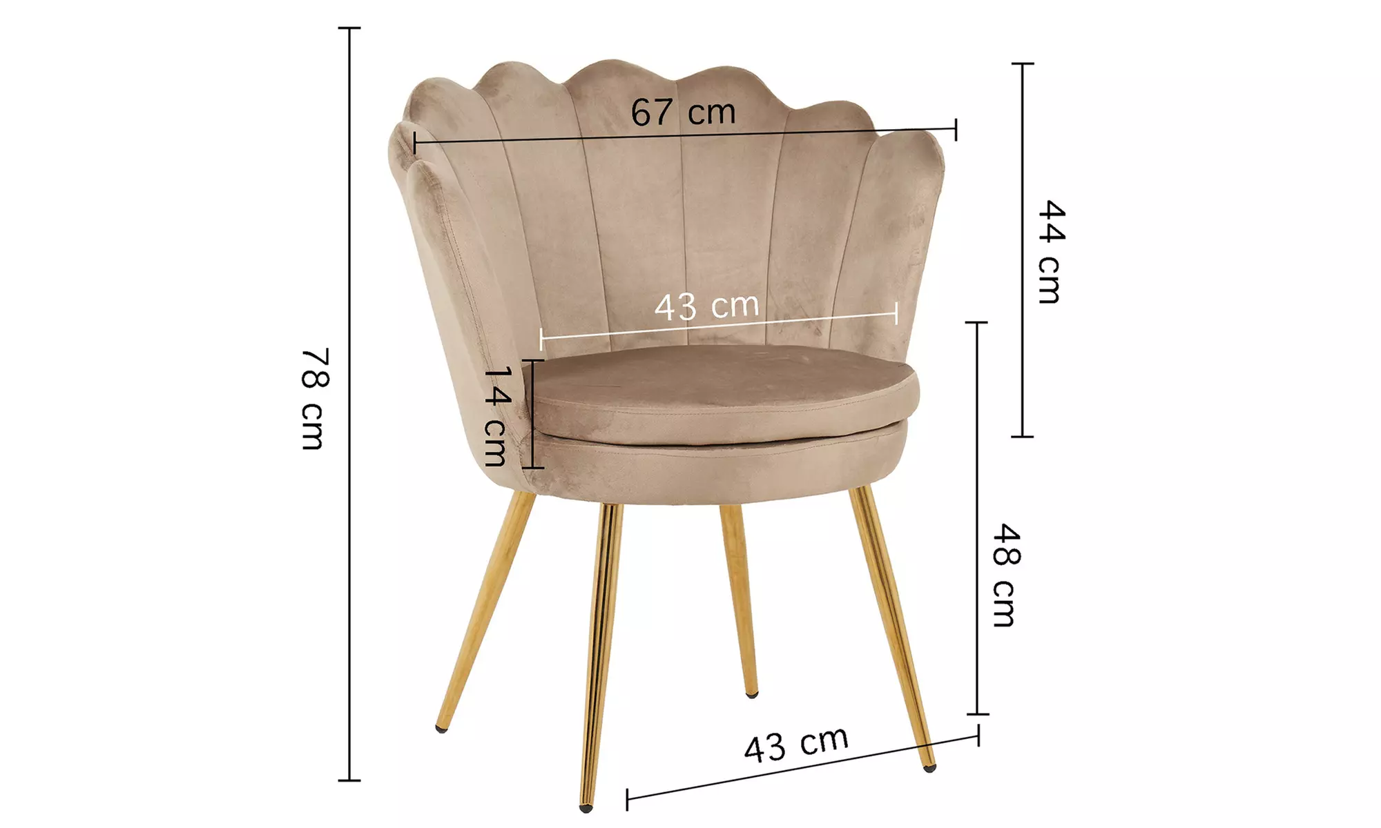 Upholstered Modern Accent Chair