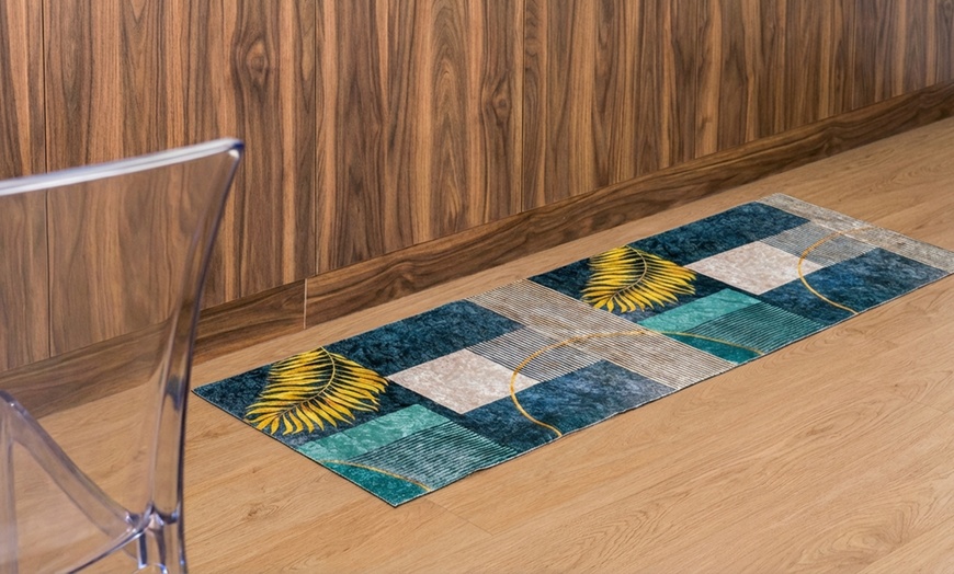 Image 22: Tappeto passatoia da cucina in velluto