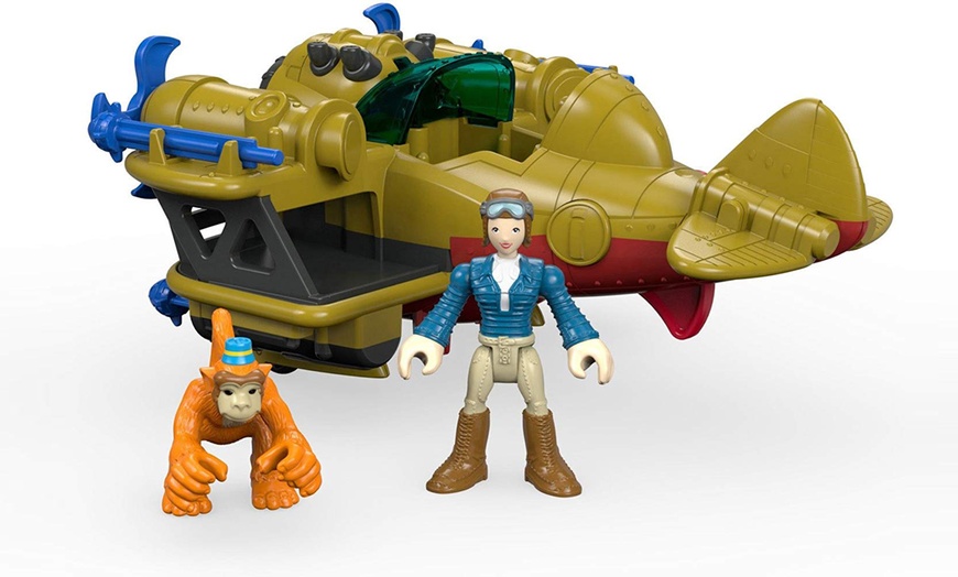 Image 8: Fisher-Price Imaginext Plane Toy