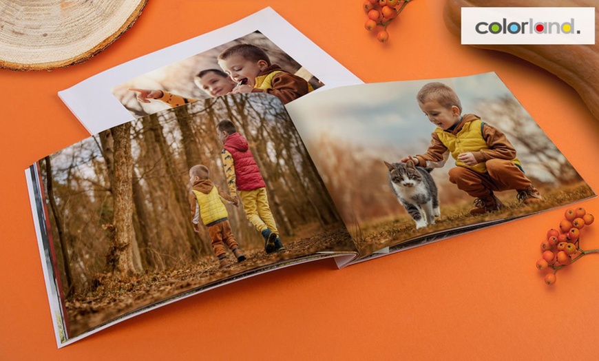 Image 1: Softcover Photobook in A5 Landscape Format from Colorland