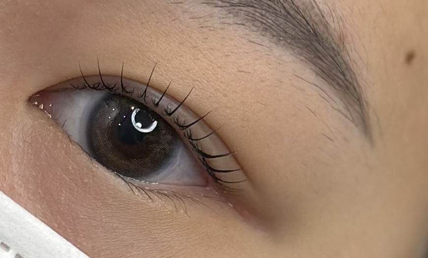 Image 2: Chinese style - Full Set of Eyelash Extensions or Keratin Lashlift 