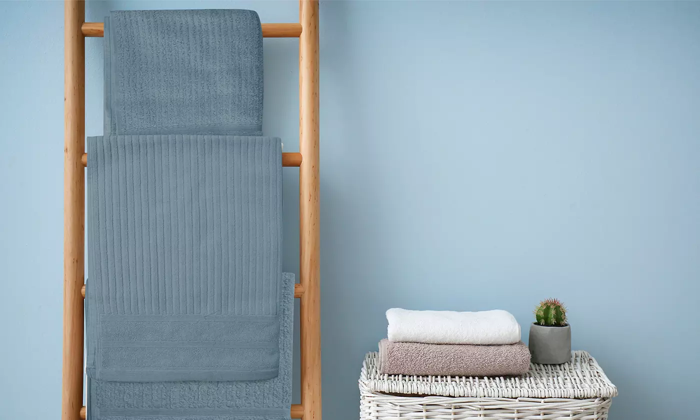 Royal Comfort Egyptian Cotton 8 Piece Towel Pack Granite, White & More