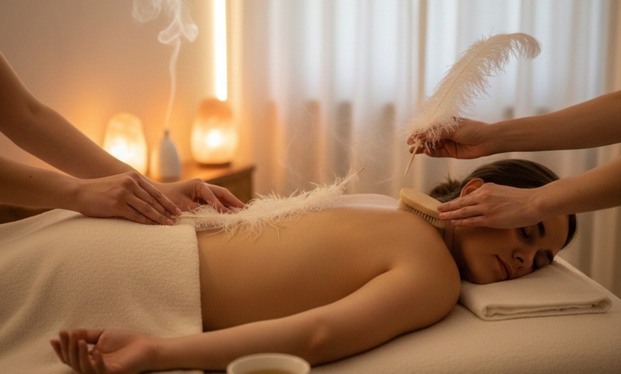 Image 3: Masaje relajante y Ritual de Cosquillas Relajantes a varias opciones